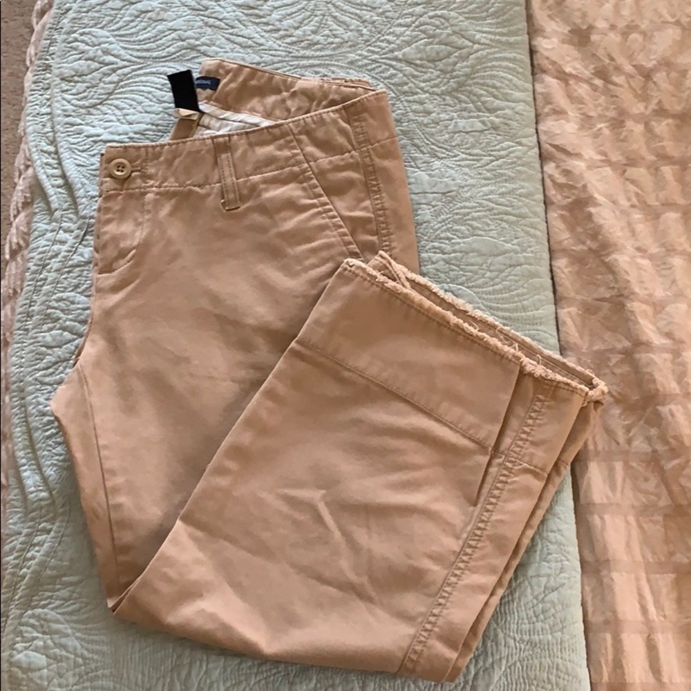 Gap cropped khakis. Size petite 6.